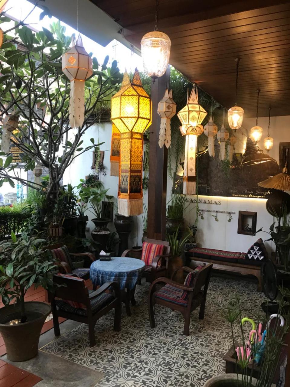 Отель Wannamas Chiangmai Boutique House Чиангмай Экстерьер фото